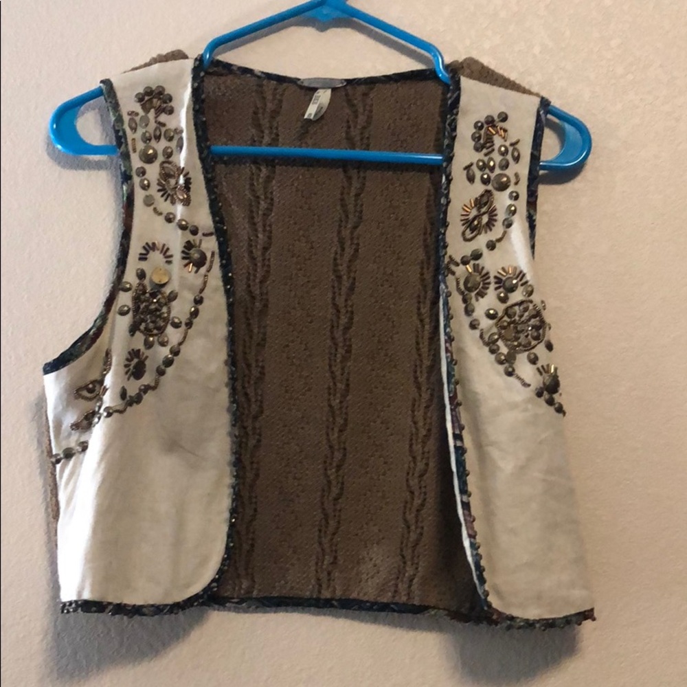Embellished BKE Vest